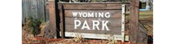 Wyoming Park Sign