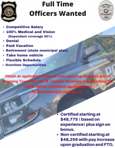 Ad for employment
