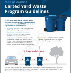 flyer for can placement